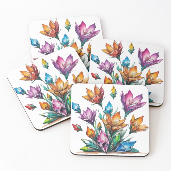 Item preview, Crystal Flowers designed and sold by RedHeavenStudio.