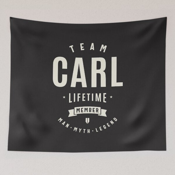 Item preview, Team Carl Lifetime Member Funny Name Carl designed and sold by cidolopez.