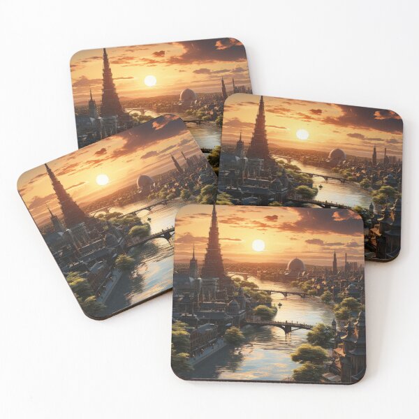 Item preview, A birds eye view of Baghdad flooded skyscrapers designed and sold by DSAHART.