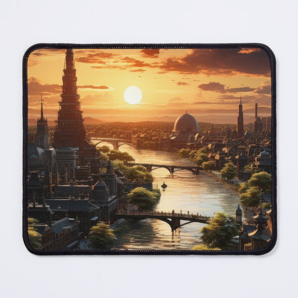 Item preview, A birds eye view of Baghdad flooded skyscrapers designed and sold by DSAHART.