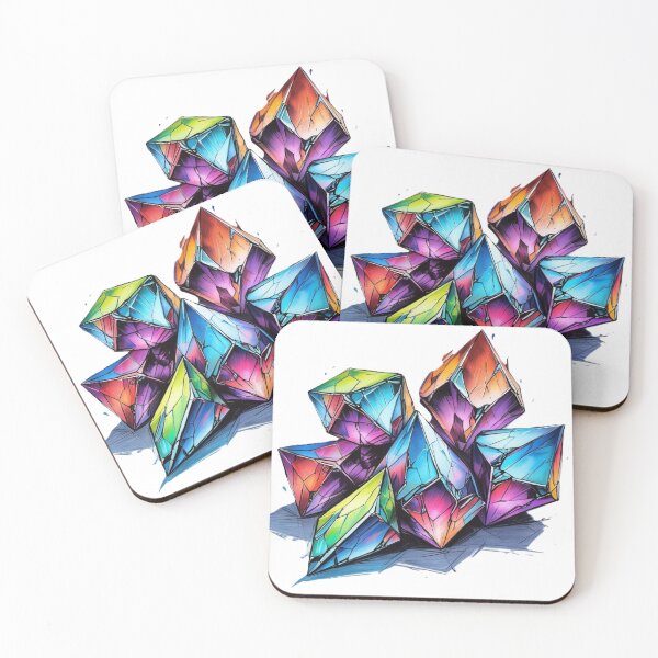 Item preview, Fractured Crystals designed and sold by RedHeavenStudio.