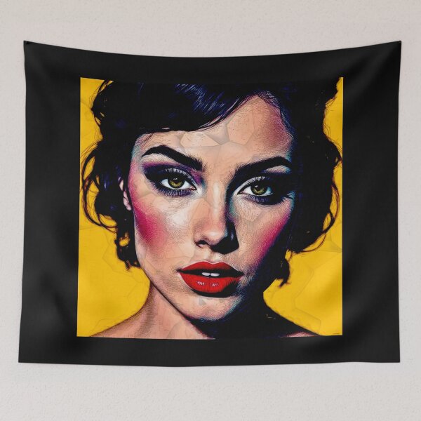 Item preview, Woman a pop art version#3 designed and sold by Helios Be. Lavsh.