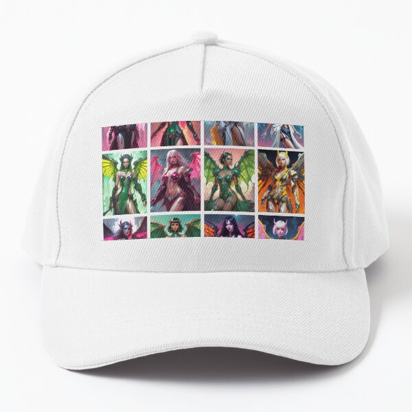 Item preview, Cyberpunk Angels Collage designed and sold by NoraRoseArts.