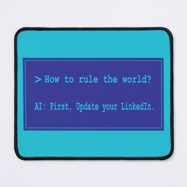 Item preview, How to Rule the World – resume ai humor designed and sold by Sarcastic designs.