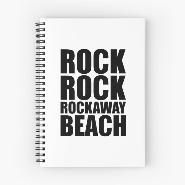 Item preview, Rockaway Beach – bold punk summer print (black) designed and sold by didijuca.