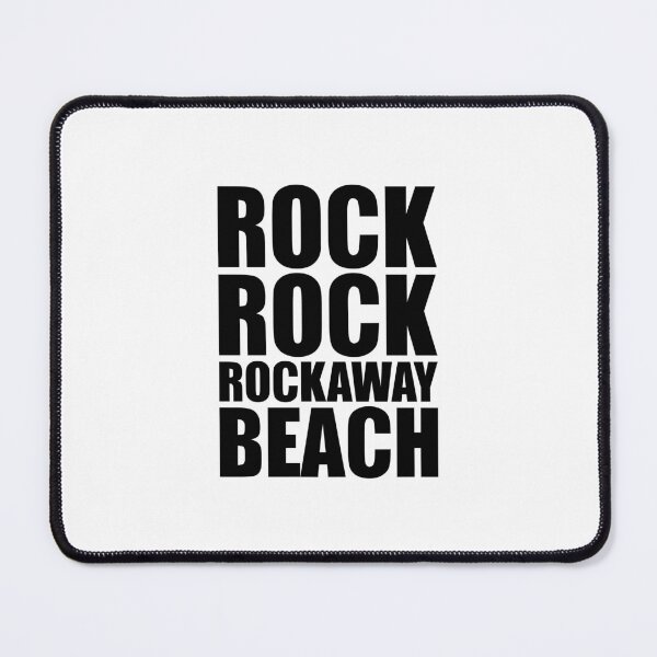 Item preview, Rockaway Beach – bold punk summer print (black) designed and sold by didijuca.