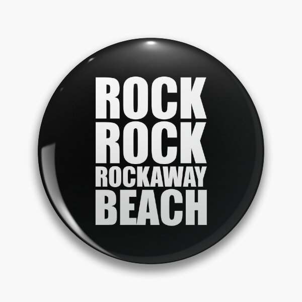 Item preview, Rockaway Beach – bold punk summer print (white) designed and sold by didijuca.
