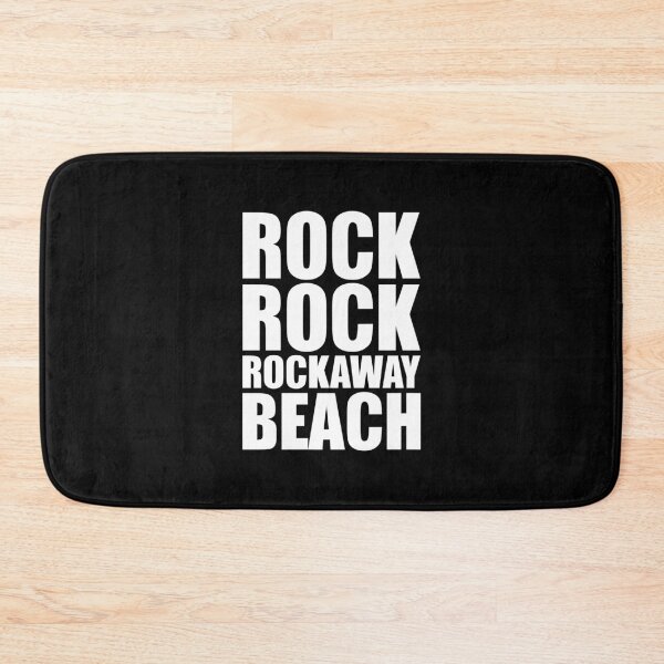 Item preview, Rockaway Beach – bold punk summer print (white) designed and sold by didijuca.