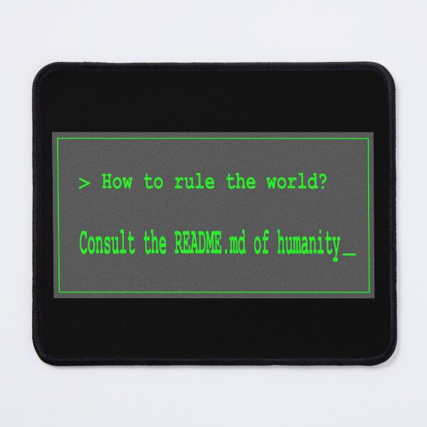 Item preview, Consult the README.md of Humanity – Funny AI Prompt Engineer designed and sold by Sarcastic designs.