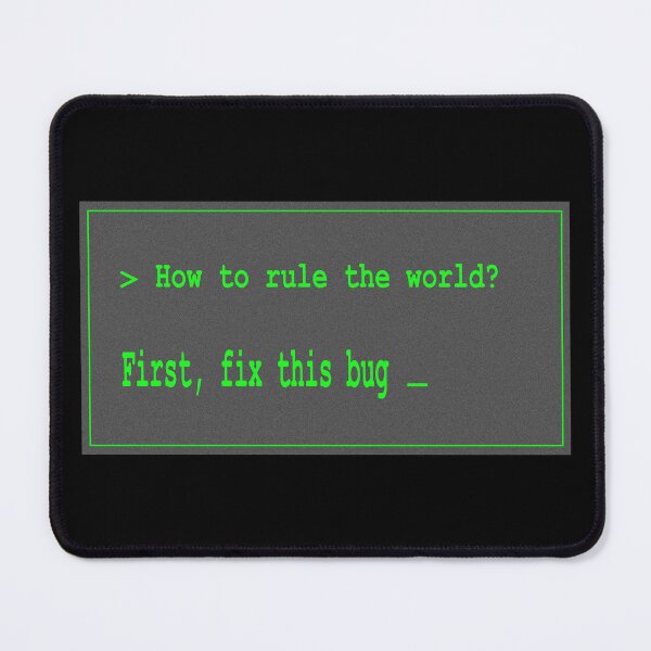 Item preview, First, Fix This Bug – Sarcastic Programmer AI Prompt Engineer designed and sold by Sarcastic designs.