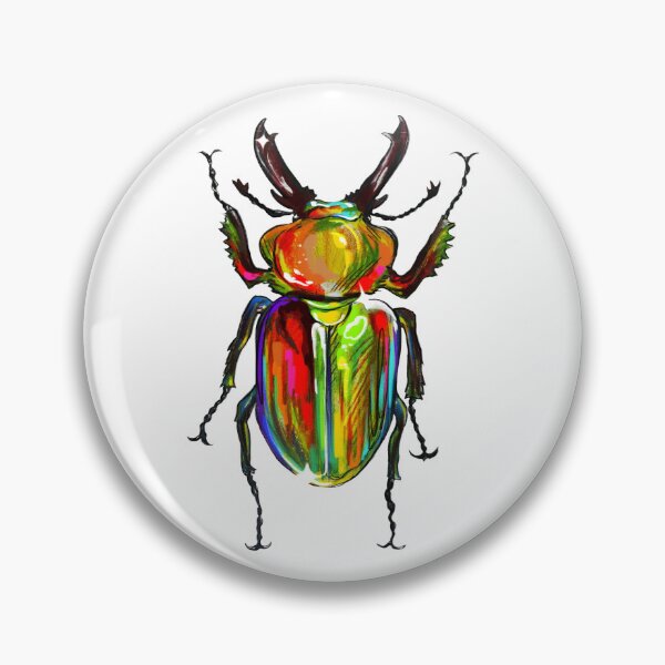 Artikelvorschau, Regenbogen-Hirschkäfer, süßer Bug-Pride-Monat entworfen und verkauft von auphanlm.