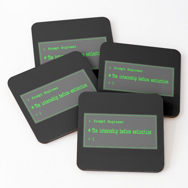 Item preview, Prompt Engineer – The Internship Before Extinction (Terminal Edition) designed and sold by Sarcastic designs.
