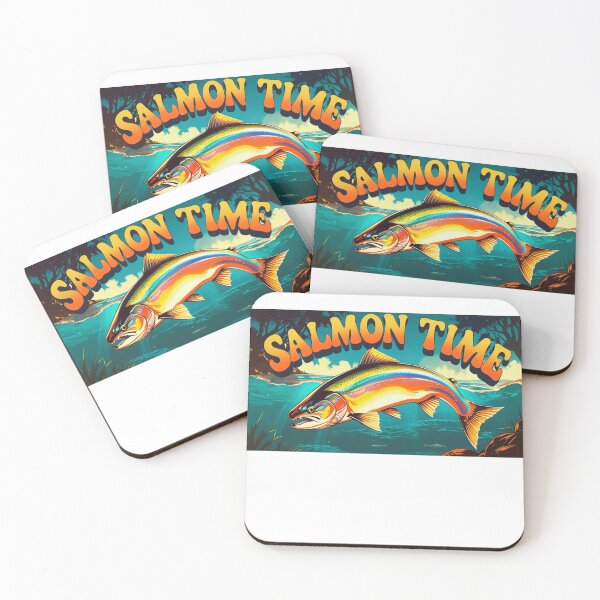 Item preview, Salmon Fishing Gifts - Salmon Time!  designed and sold by Galvanized.