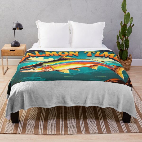 Item preview, Salmon Fishing Gifts - Salmon Time!  designed and sold by Galvanized.