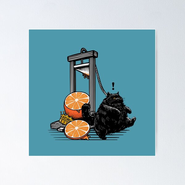 Item preview, The Orange Slicer designed and sold by KilkennyCat Art.