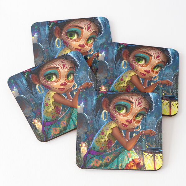 Item preview, Vibrant Day of the Dead Celebration with Lanterns designed and sold by Artessie.