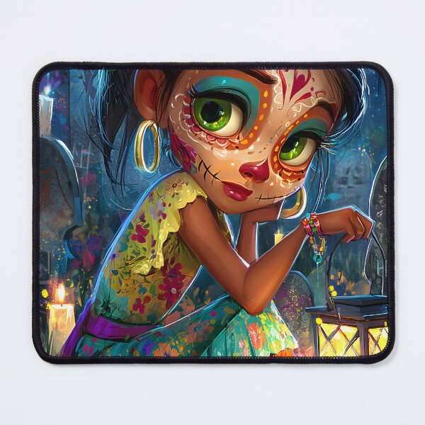 Item preview, Vibrant Day of the Dead Celebration with Lanterns designed and sold by Artessie.