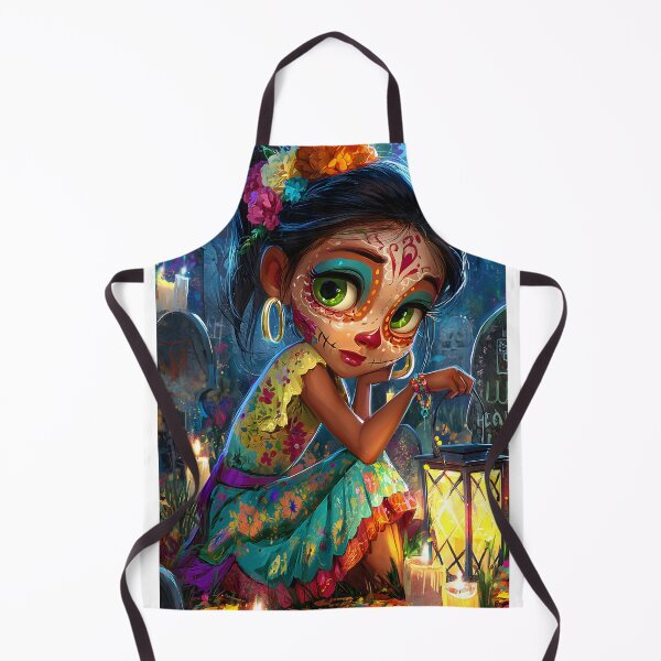 Item preview, Vibrant Day of the Dead Celebration with Lanterns designed and sold by Artessie.