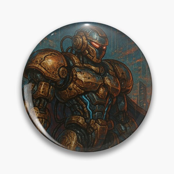 Artikelvorschau, Urban Cyberpunk Warrior Servo. Sammelkarte. entworfen und verkauft von JonelleTshirts.