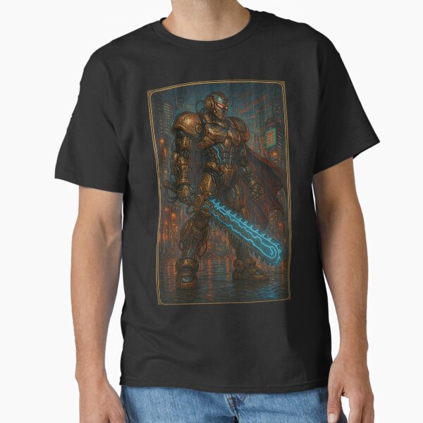 Item preview, Urban Cyberpunk Warrior Servo. Trading card. designed and sold by JonelleTshirts.