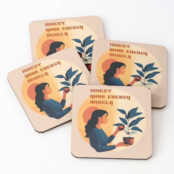 Item preview, Invest your energy wisely designed and sold by InspiredYou.