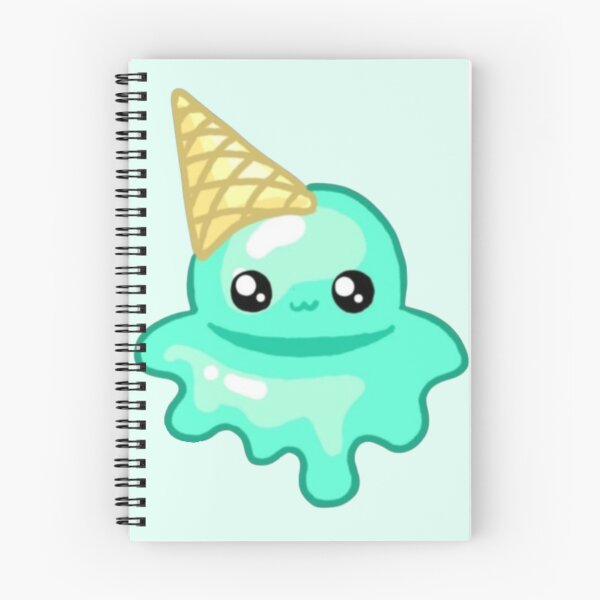 Item preview, Kawaii Teal Ice Cream Cone designed and sold by Aerospade.