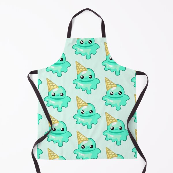 Item preview, Kawaii Teal Ice Cream Cone designed and sold by Aerospade.