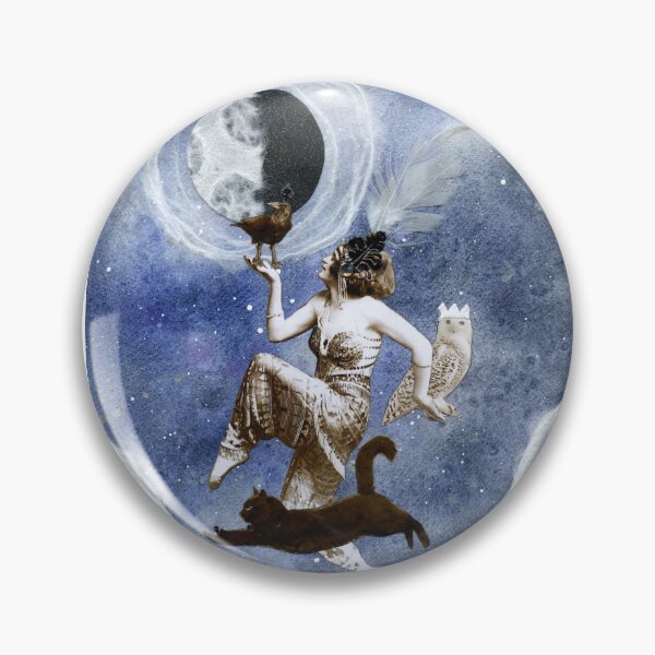 Item preview, Last Quarter Moon Goddess designed and sold by WinonaCookie.