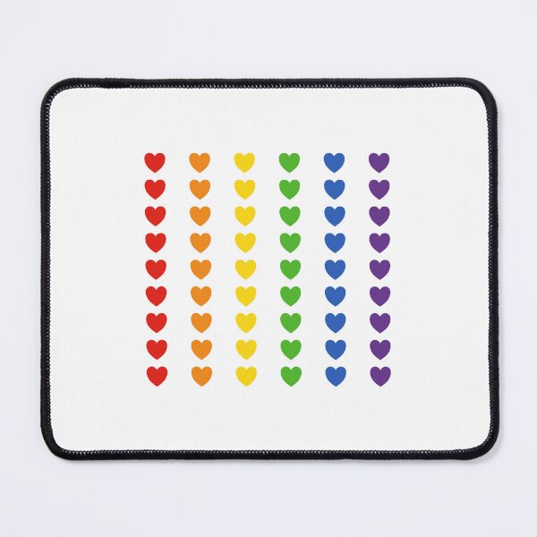 Item preview, Rainbow Flag Hearts designed and sold by Inspirationmotivation.
