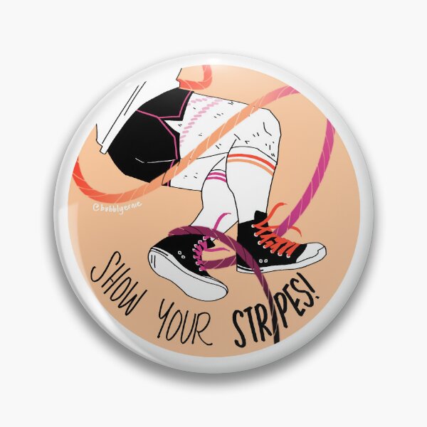 Item preview, Show Your Stripes - Lesbian designed and sold by BubblyErnie.