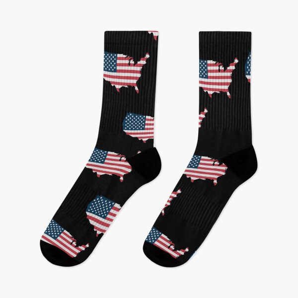 Item preview, American Flag USA Map  designed and sold by Paper Drip.