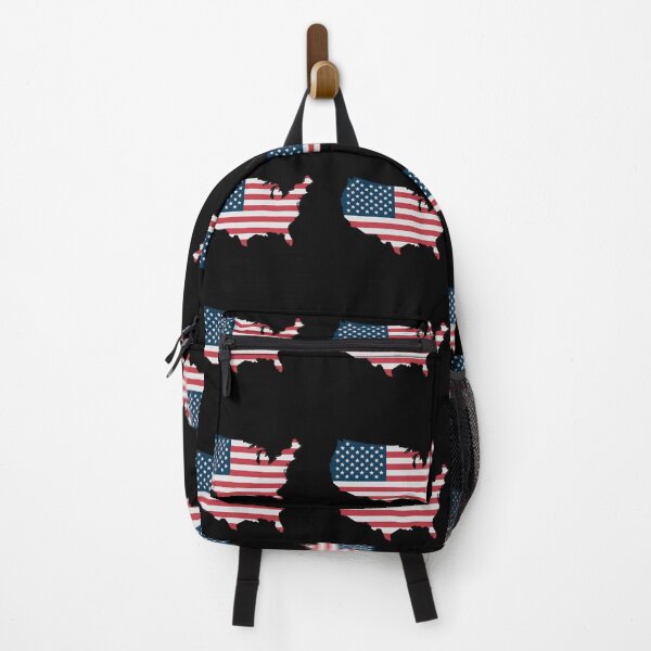 Item preview, American Flag USA Map designed and sold by Paper Drip.