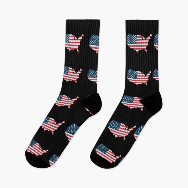 Item preview, American Flag USA Map  designed and sold by Paper Drip.