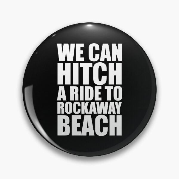Item preview, Rockaway Ride – punk wall print (white) designed and sold by didijuca.