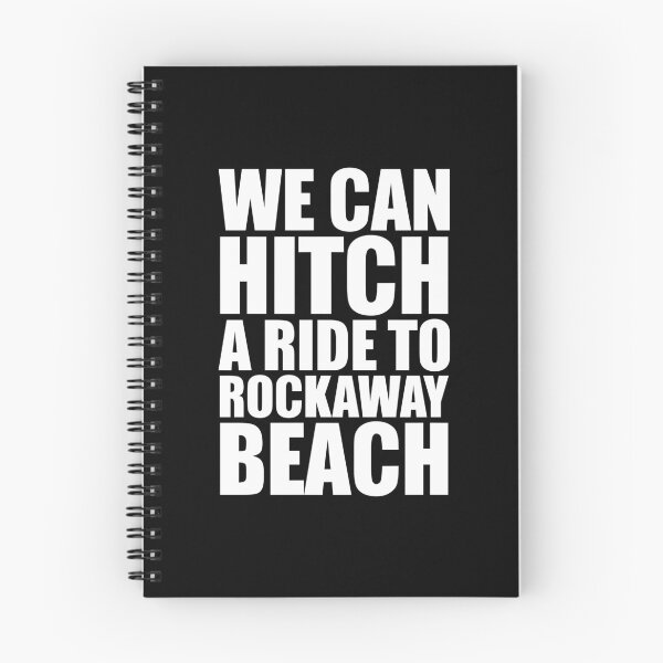 Item preview, Rockaway Ride – punk wall print (white) designed and sold by didijuca.