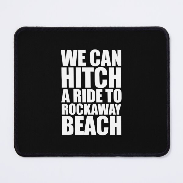 Item preview, Rockaway Ride – punk wall print (white) designed and sold by didijuca.