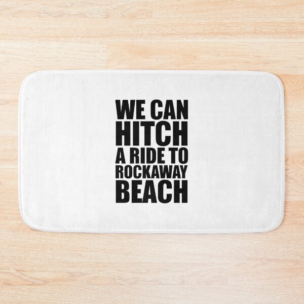 Item preview, Rockaway Ride – punk wall print (black) designed and sold by didijuca.