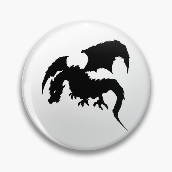 Item preview, Shadow of the Black Dragon black and white drawing! Guaranteed AI-free designed and sold by fifou96.