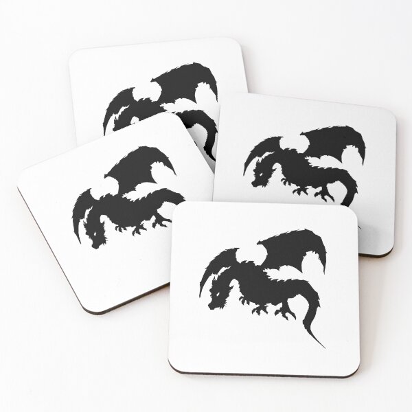 Item preview, Shadow of the Black Dragon black and white drawing! Guaranteed AI-free designed and sold by fifou96.