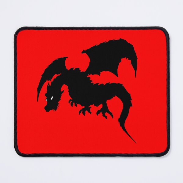 Item preview, Shadow of the Black Dragon black and white drawing! Guaranteed AI-free designed and sold by fifou96.