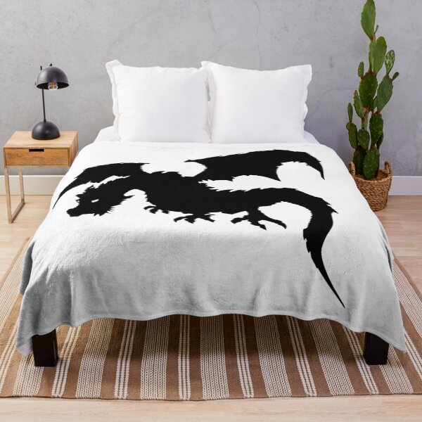 Item preview, Shadow of the Black Dragon black and white drawing! Guaranteed AI-free designed and sold by fifou96.