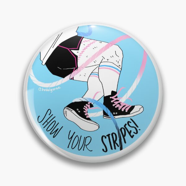Item preview, Show Your Stripes - Transgender designed and sold by BubblyErnie.