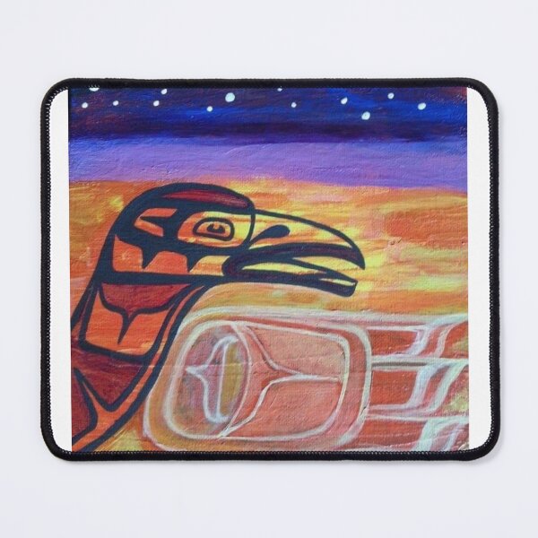 Item preview, New Life Raven – Sunset to Stars Abstract Art designed and sold by vwalterson.