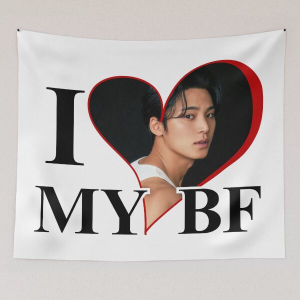 Item preview, Kpop SVT I love My BF Mingyu  designed and sold by StarBunnyDesign.
