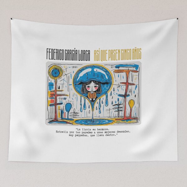 Item preview, 'So Five Years Pass' by Federico García Lorca designed and sold by Filologica.