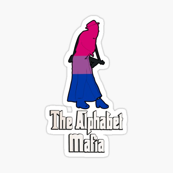 Artikel-Vorschau von Bisexueller Stolz, Flagge, Alphabet, Mafia, Zeichen, designt und verkauft von Kentish Floridian.