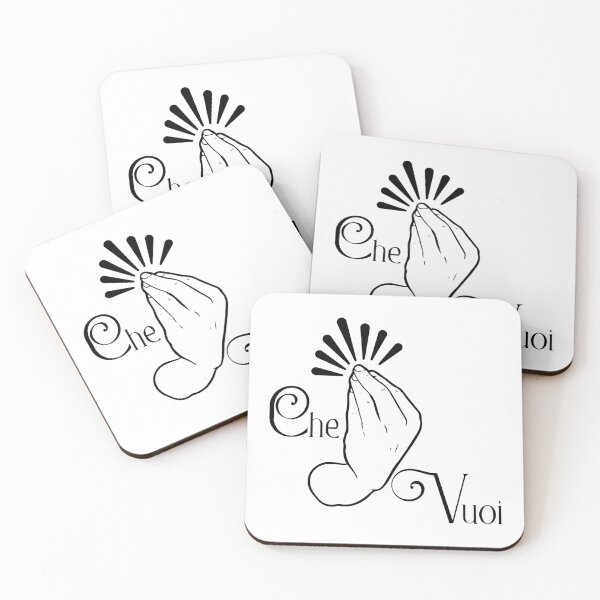 Item preview, Che Vuoi!? What Do You Want? Italian Hand Pinch designed and sold by NoodlesDoodlez.