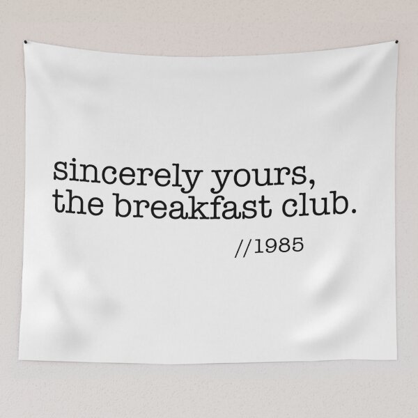 Item preview, Sincerely yours, the breakfast club designed and sold by ineffablexx.