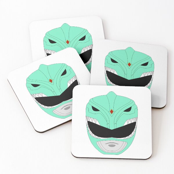 Item preview, MMPR Zyu Green Helmet designed and sold by Ink Shot Studios.