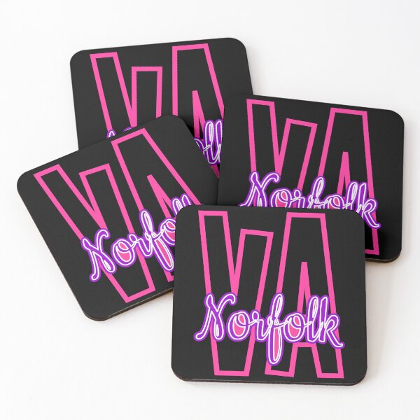 Item preview, Norfolk Virginia (Pink) designed and sold by OneWhiffKustomz.